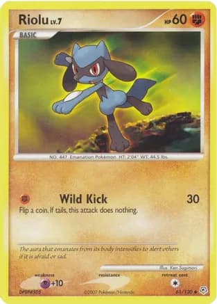 Riolu — Diamond and Pearl