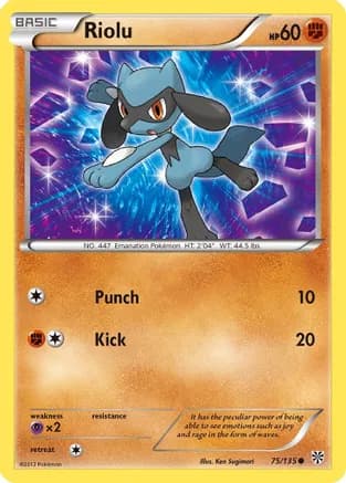 Riolu (75) — Plasma Storm