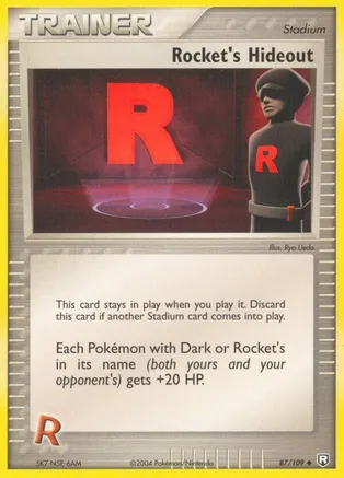Rocket's Hideout — EX Team Rocket Returns