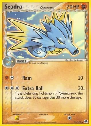 Seadra - 037/101 (Delta Species) — EX Dragon Frontiers