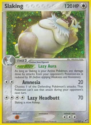 Slaking — EX Deoxys