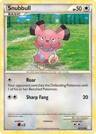 Snubbull — HeartGold SoulSilver