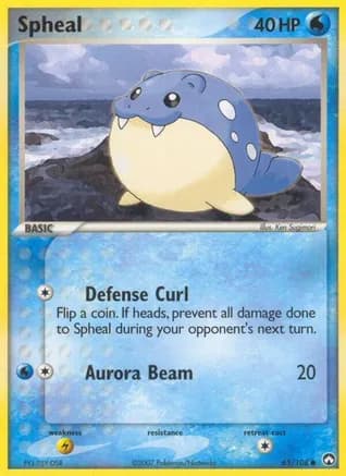 Spheal — EX Power Keepers