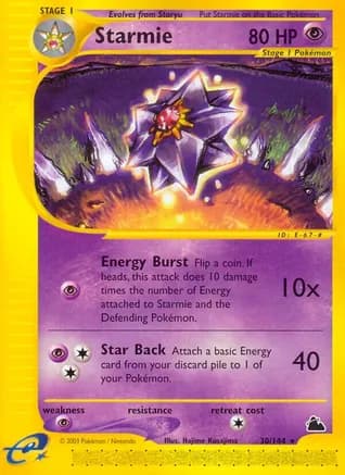 Starmie (30) — Skyridge