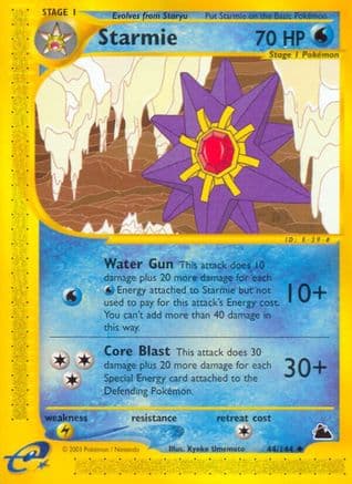 Starmie (44) — Skyridge