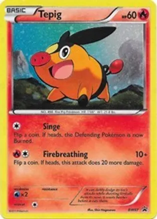 Tepig - BW07 — Black and White Promos