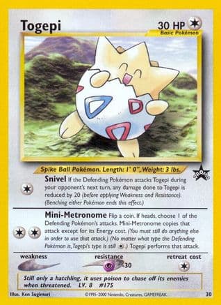 Togepi — WoTC Promo