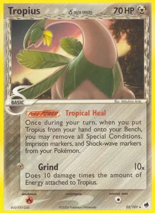 Tropius (Delta Species) — EX Dragon Frontiers