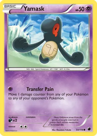 Yamask (54) — Plasma Freeze