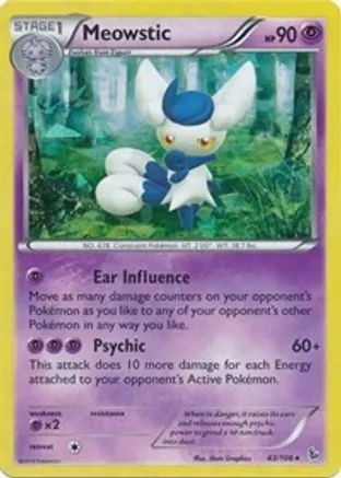 Meowstic - 43/106 (XY Flashfire) — Deck Exclusives