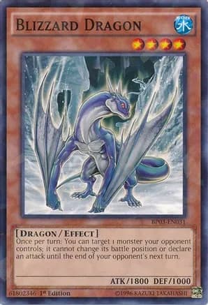 Blizzard Dragon (Shatterfoil) — Battle Pack 3: Monster League
