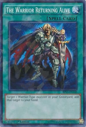 The Warrior Returning Alive (Shatterfoil) — Battle Pack 3: Monster League