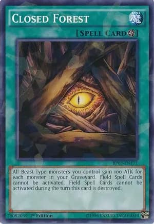 Closed Forest (Shatterfoil) — Battle Pack 3: Monster League