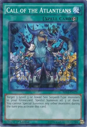 Call of the Atlanteans (Shatterfoil) — Battle Pack 3: Monster League