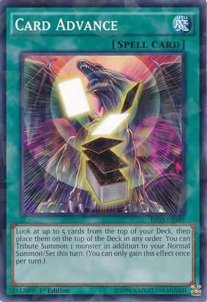 Card Advance (Shatterfoil) — Battle Pack 3: Monster League