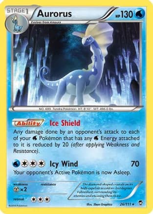 Aurorus — XY - Furious Fists