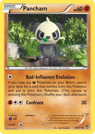 Pancham (59) — XY - Furious Fists