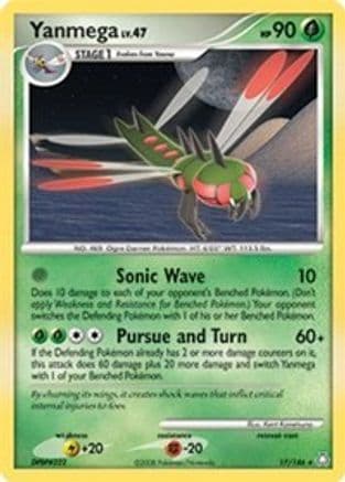Yanmega - 17/146 (DP Legends Awakened) — Deck Exclusives