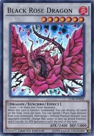 Black Rose Dragon (LC05-EN004) — Legendary Collection 5D's