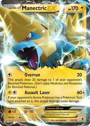 Manectric EX — XY - Phantom Forces