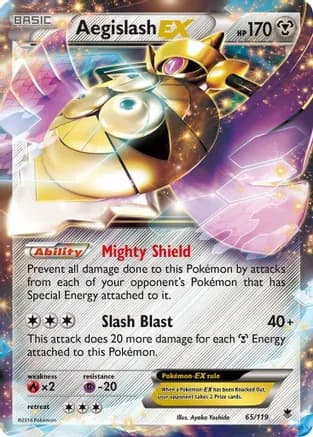 Aegislash EX — XY - Phantom Forces