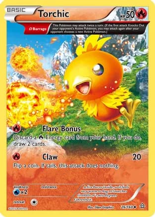 Torchic (Omega) — XY - Primal Clash