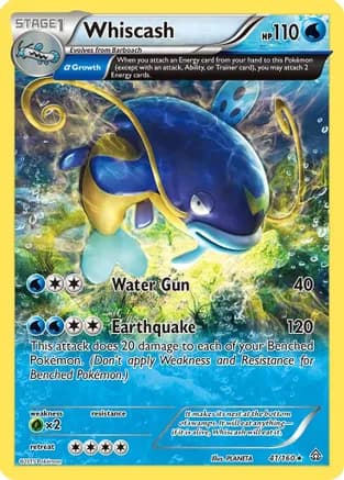 Whiscash (Alpha) — XY - Primal Clash