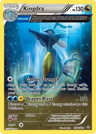 Kingdra (Alpha) — XY - Primal Clash