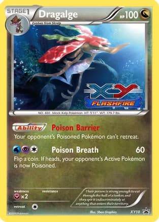 Dragalge - XY10 (Prerelease) — XY Promos