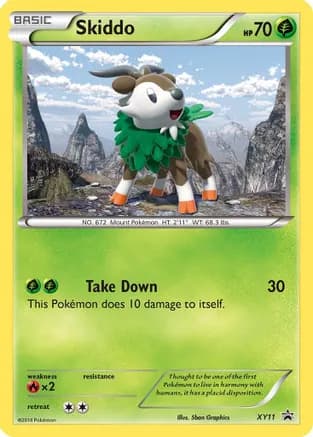 Skiddo - XY11 — XY Promos