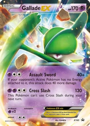 Gallade EX - XY45 — XY Promos