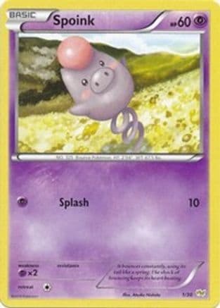 Spoink — XY Trainer Kit: Sylveon & Noivern