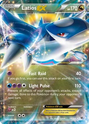 Latios EX — XY - Roaring Skies