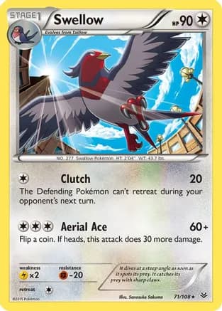 Swellow (71) — XY - Roaring Skies
