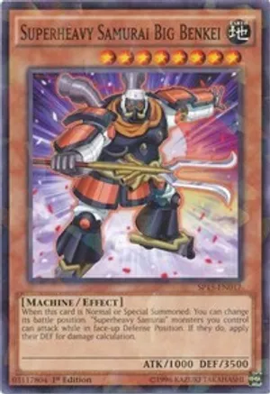Superheavy Samurai Big Benkei (Shatterfoil) — Star Pack ARC-V